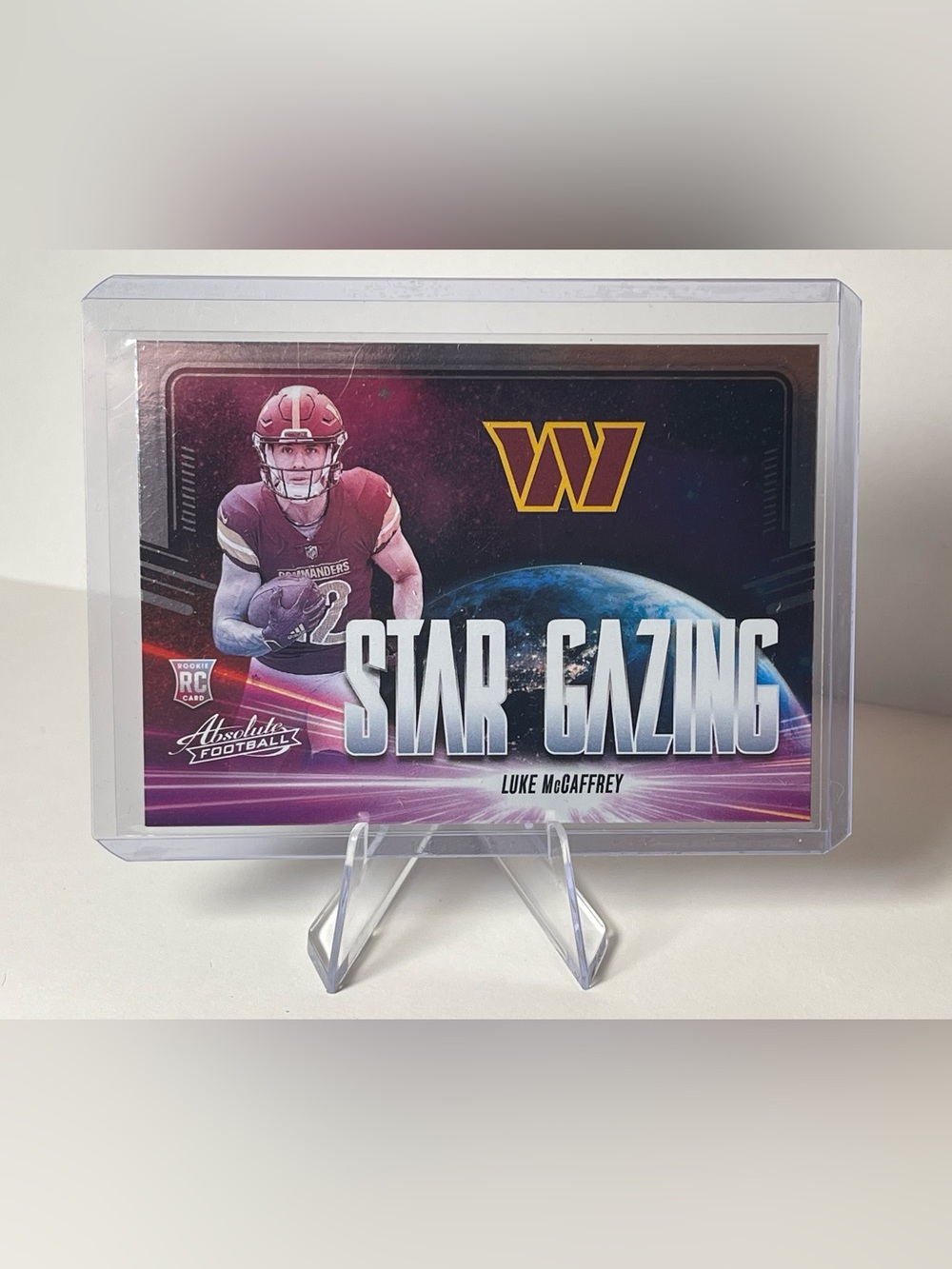 2024 Panini Absolute Luke McCaffrey Star Gazing Commanders Rookie